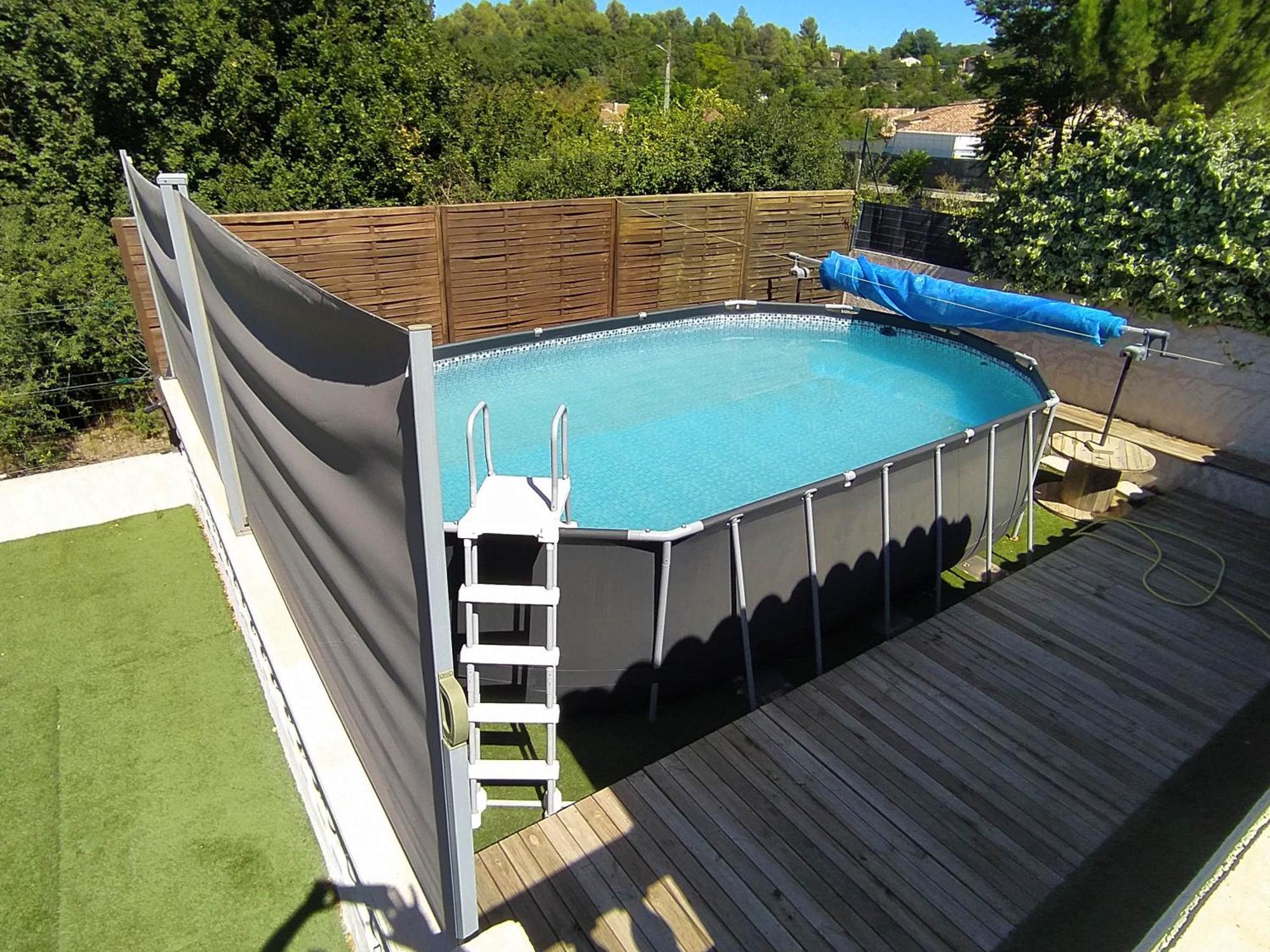 Studio Cosy Avec Terrasse Et Jacuzzi A Disposition De Mai A Aout Rians  Zewnętrze zdjęcie
